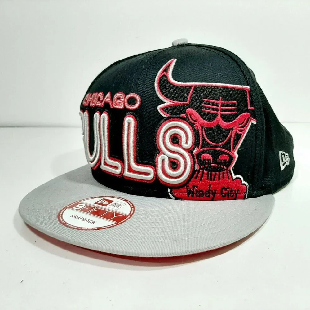 New Era 9Fifty Chicago Bulls Mens Snapback Ball Ca